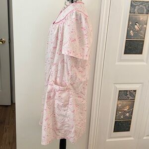 Pink Floral Women's Nightgown/Robe